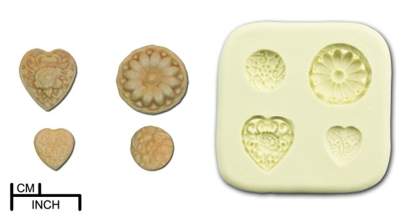 Silicone Mould - Bits & Bobs 2
